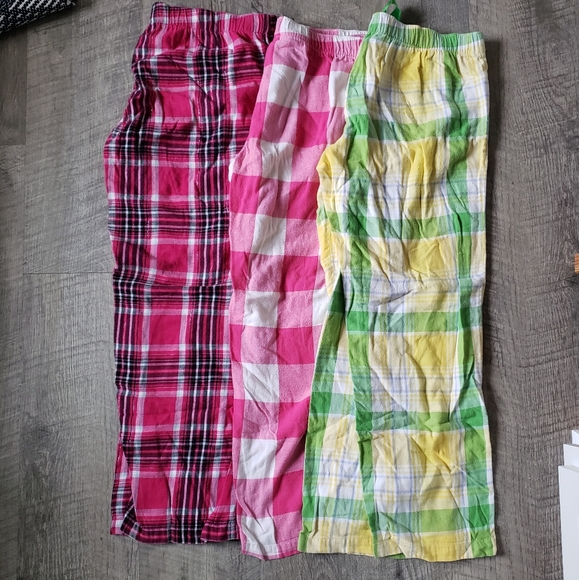 Old Navy Plaid Pajama Pants Bundle. - Picture 2 of 5